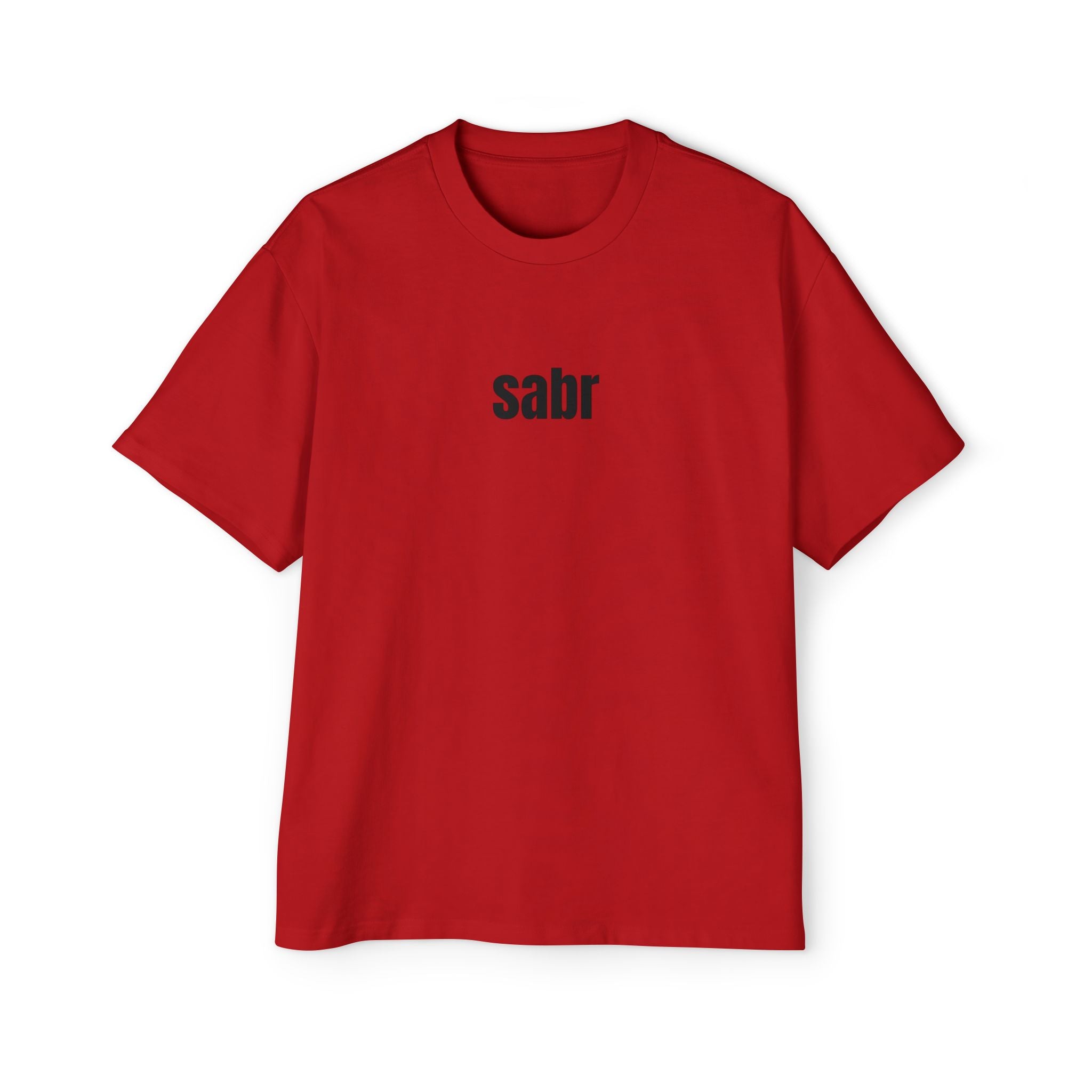 SABR™ Heavy Oversized Tee – Premium 100% Cotton Streetwear