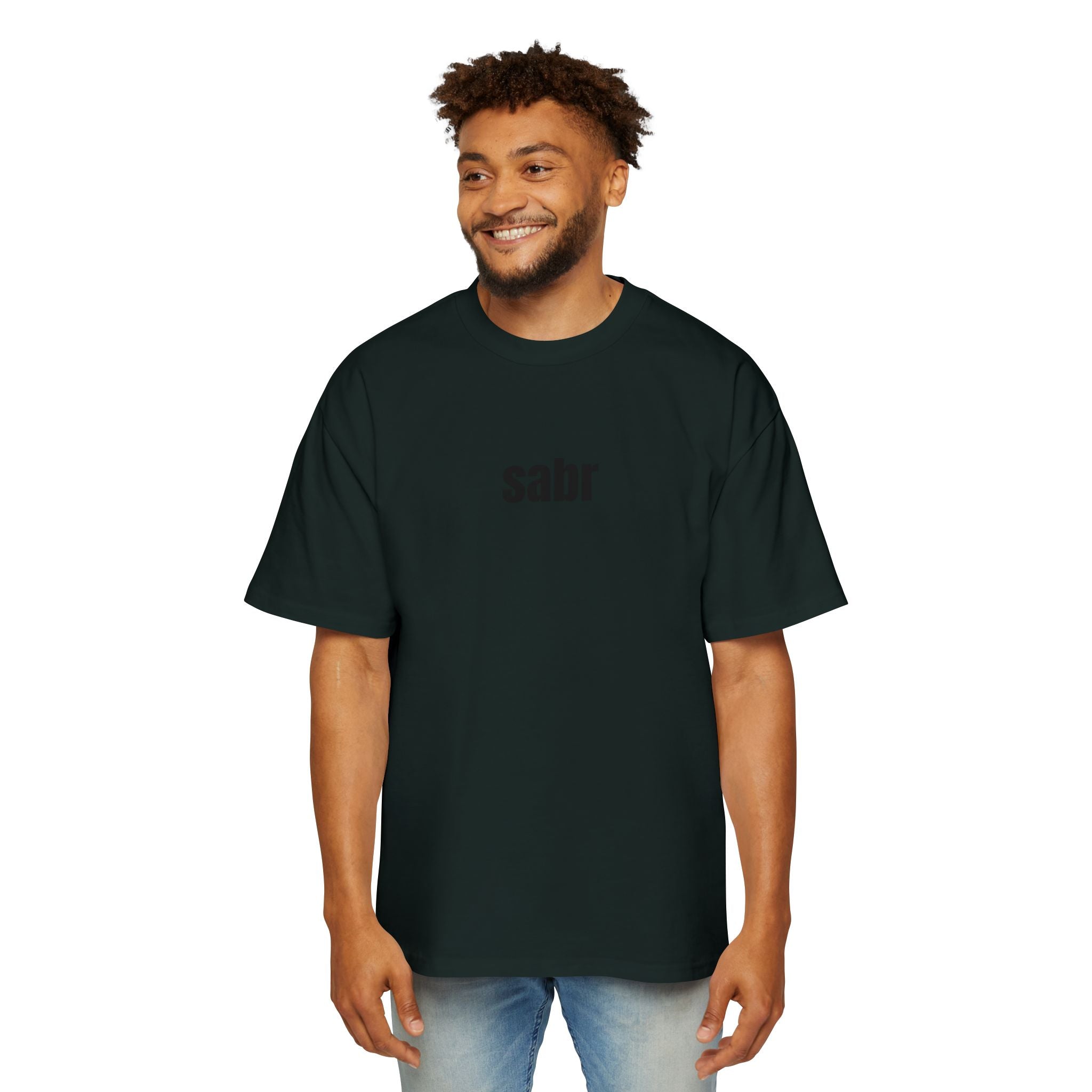 SABR™ Heavy Oversized Tee – Premium 100% Cotton Streetwear
