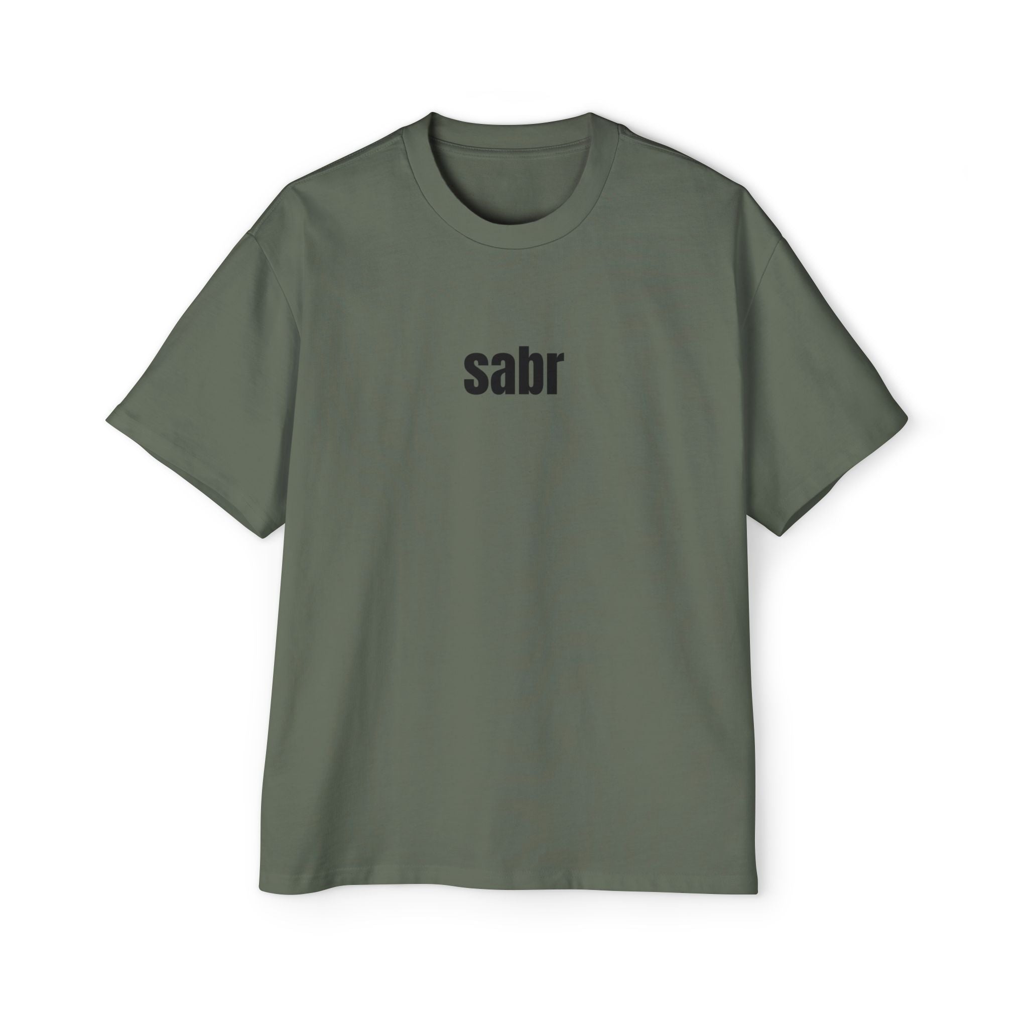 SABR™ Heavy Oversized Tee – Premium 100% Cotton Streetwear