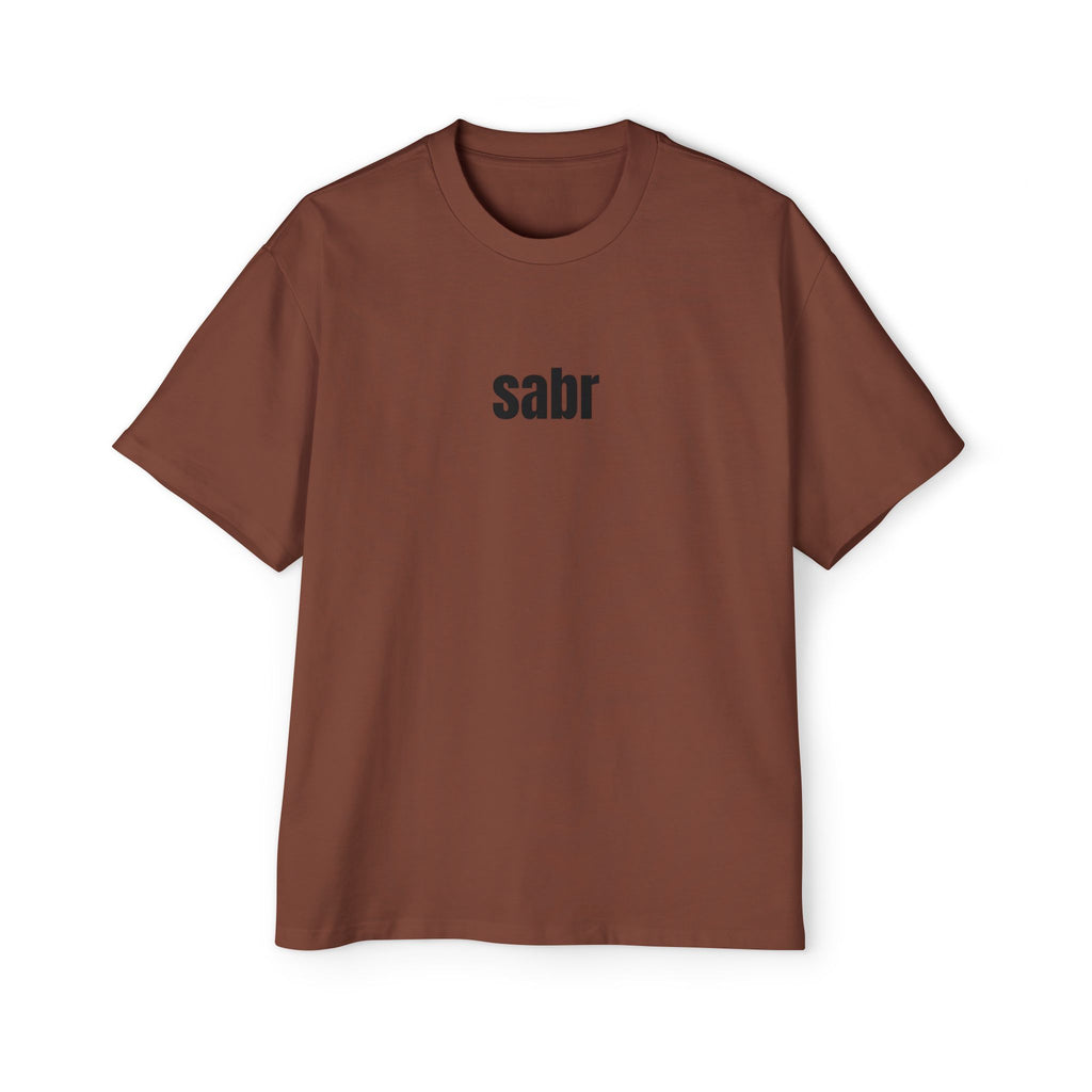 SABR™ Heavy Oversized Tee – Premium 100% Cotton Streetwear