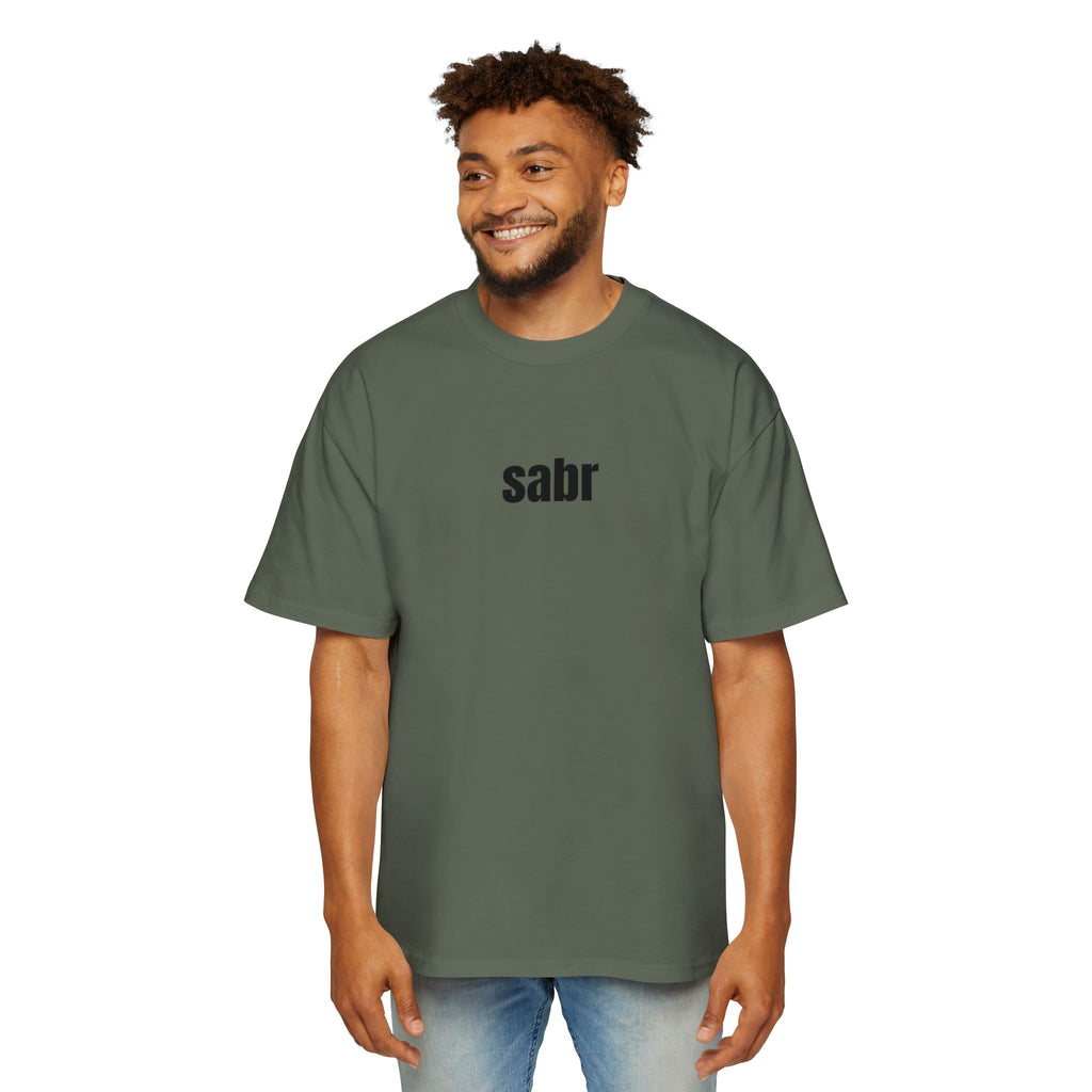 SABR™ Heavy Oversized Tee – Premium 100% Cotton Streetwear