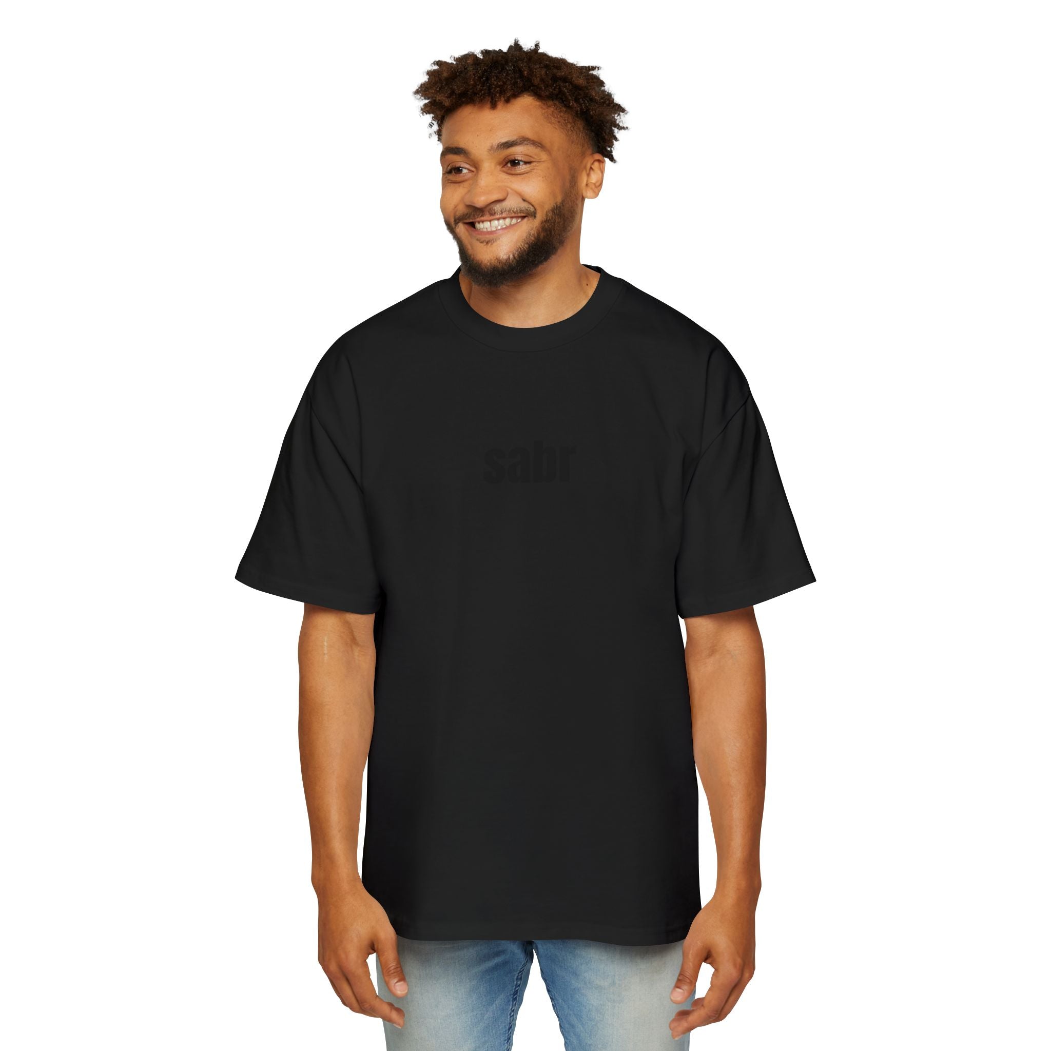 SABR™ Heavy Oversized Tee – Premium 100% Cotton Streetwear