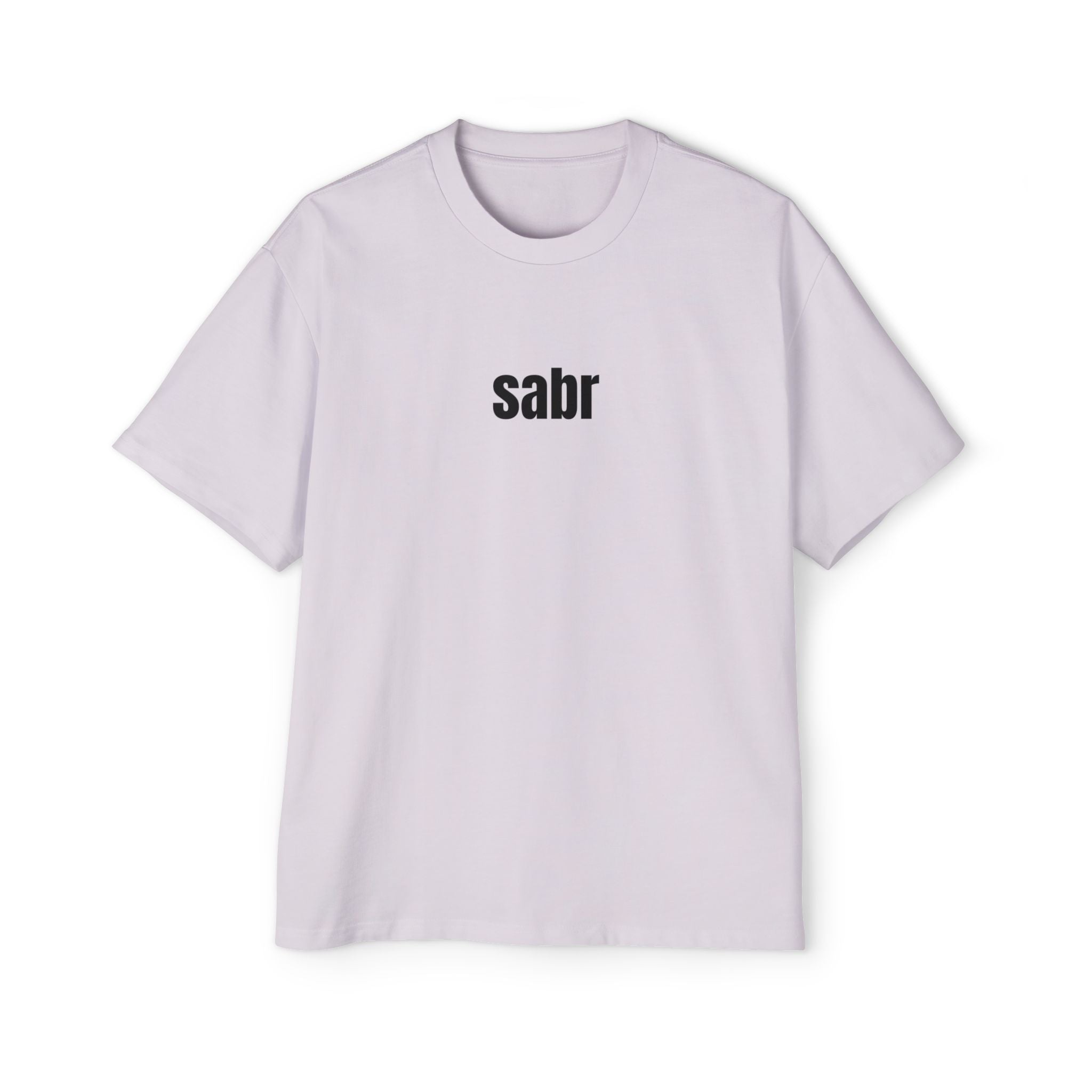 SABR™ Heavy Oversized Tee – Premium 100% Cotton Streetwear