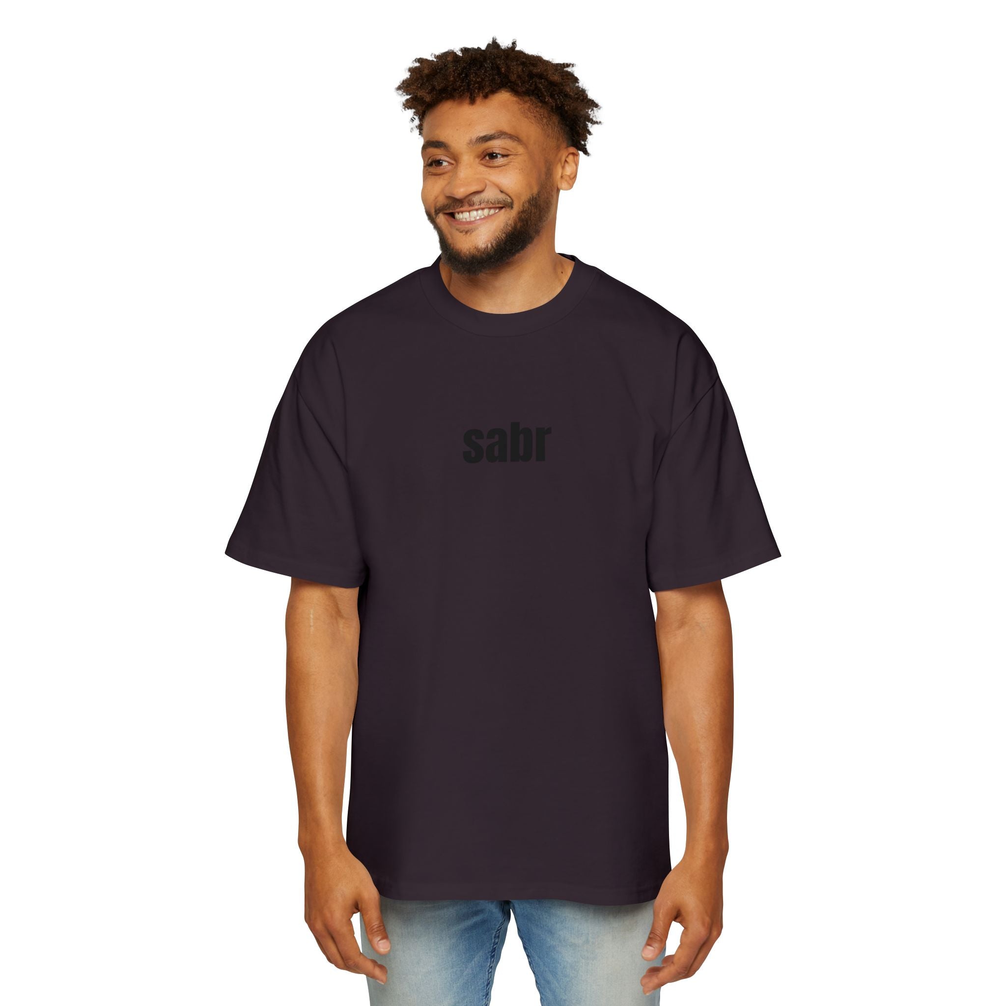 SABR™ Heavy Oversized Tee – Premium 100% Cotton Streetwear