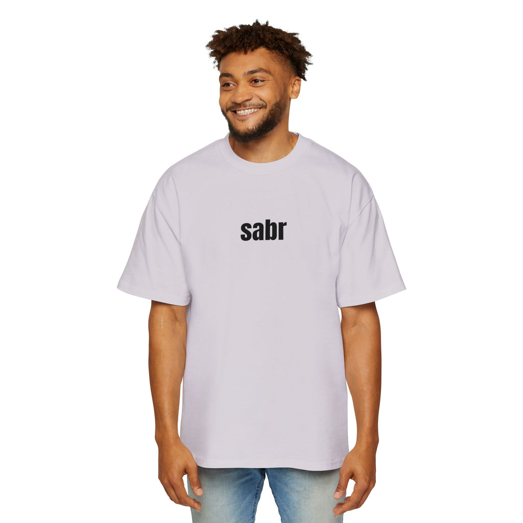 SABR™ Heavy Oversized Tee – Premium 100% Cotton Streetwear