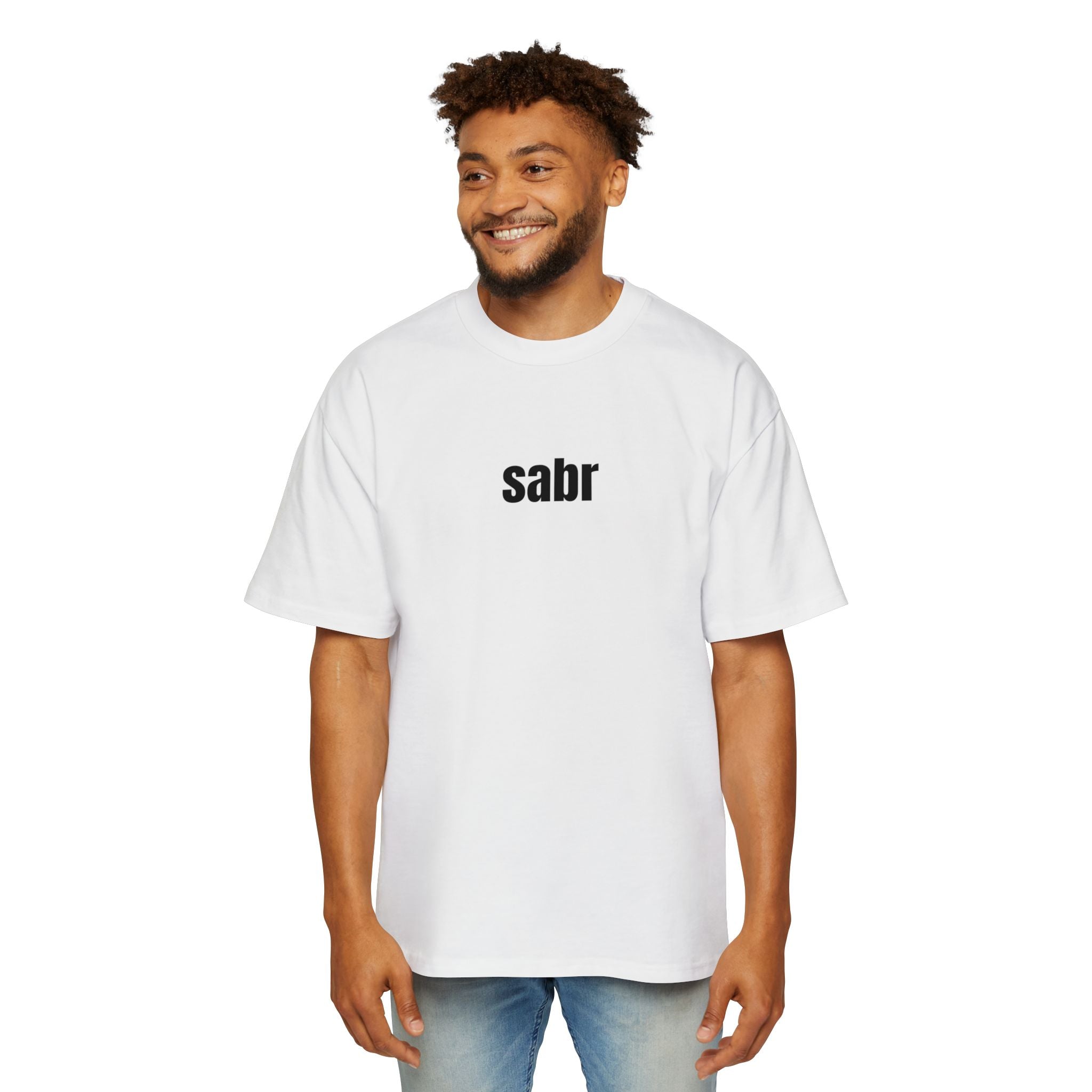 SABR™ Heavy Oversized Tee – Premium 100% Cotton Streetwear