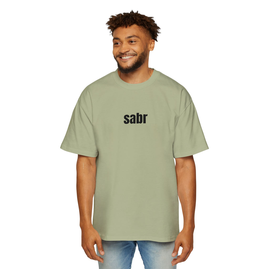 SABR™ Heavy Oversized Tee – Premium 100% Cotton Streetwear
