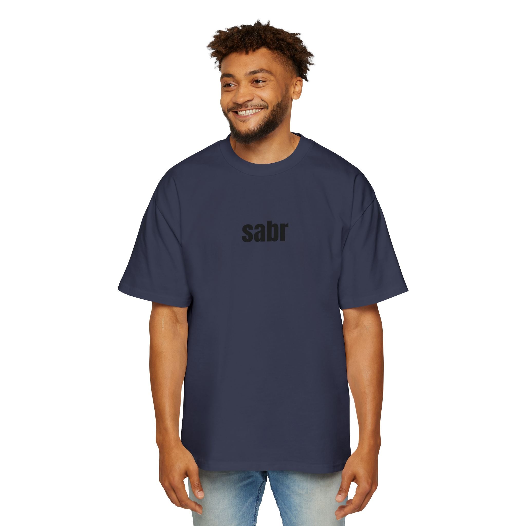 SABR™ Heavy Oversized Tee – Premium 100% Cotton Streetwear