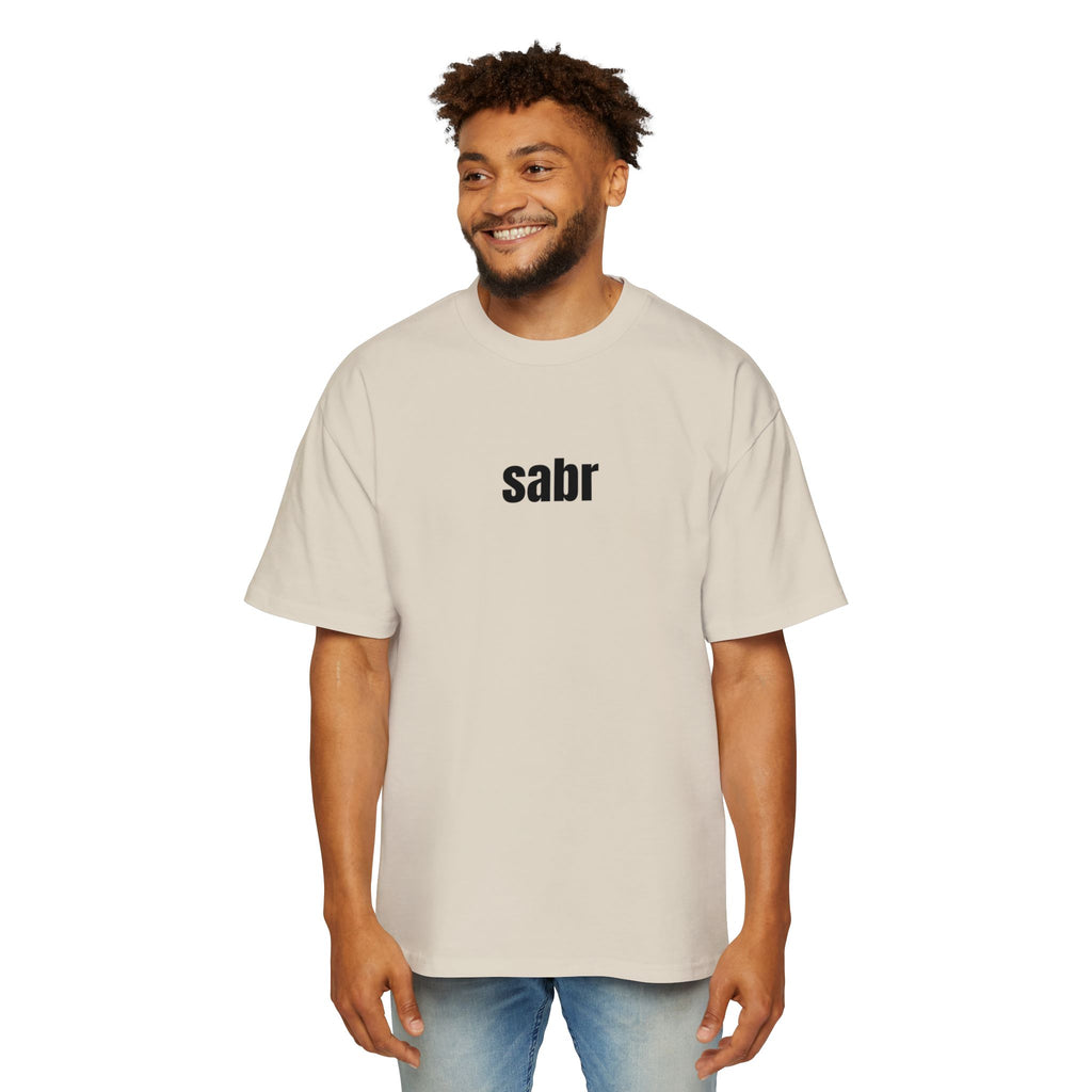 SABR™ Heavy Oversized Tee – Premium 100% Cotton Streetwear