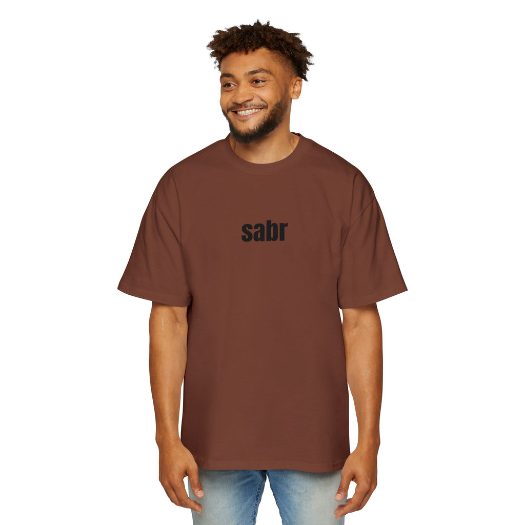 SABR™ Heavy Oversized Tee – Premium 100% Cotton Streetwear