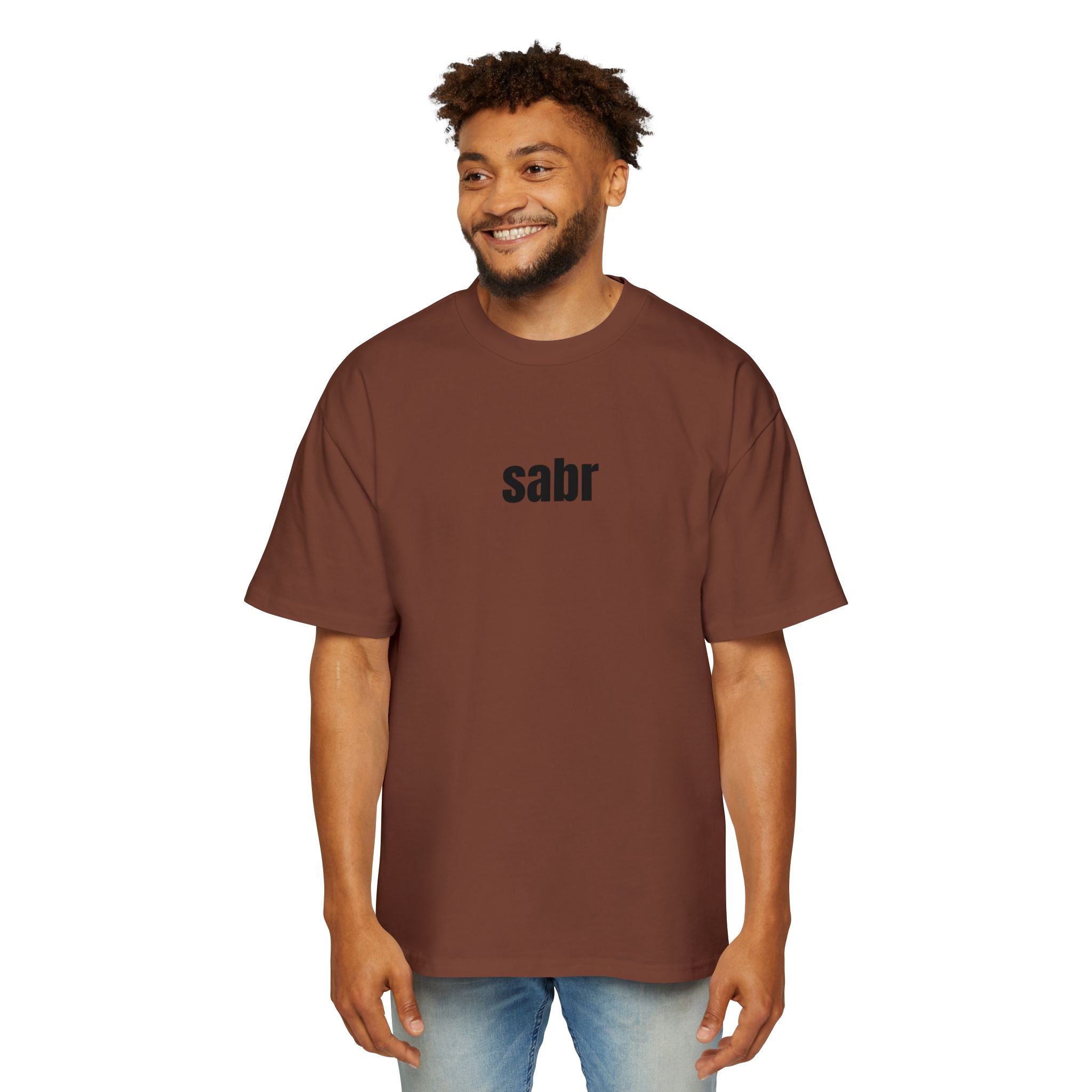 SABR™ Heavy Oversized Tee – Premium 100% Cotton Streetwear