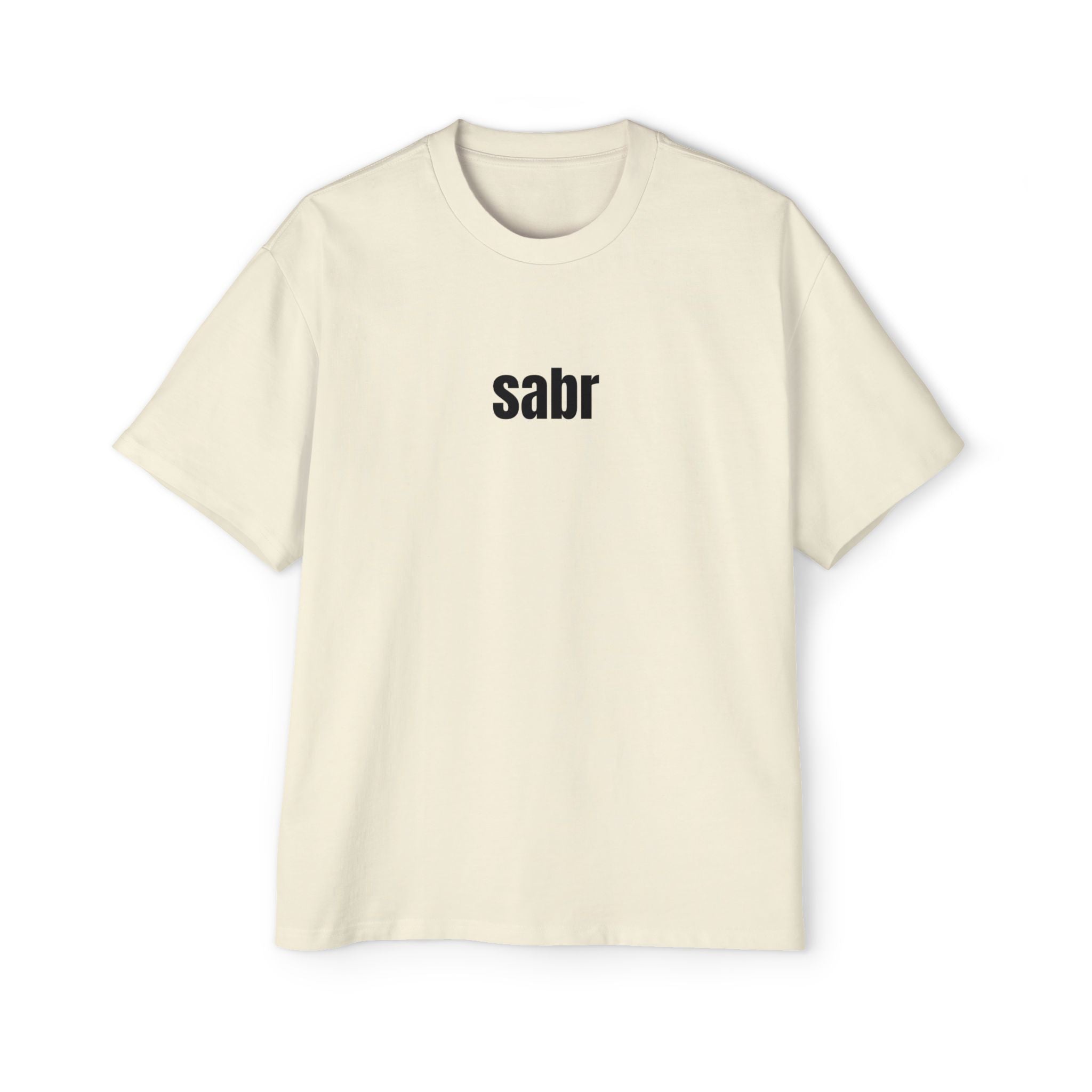 SABR™ Heavy Oversized Tee – Premium 100% Cotton Streetwear