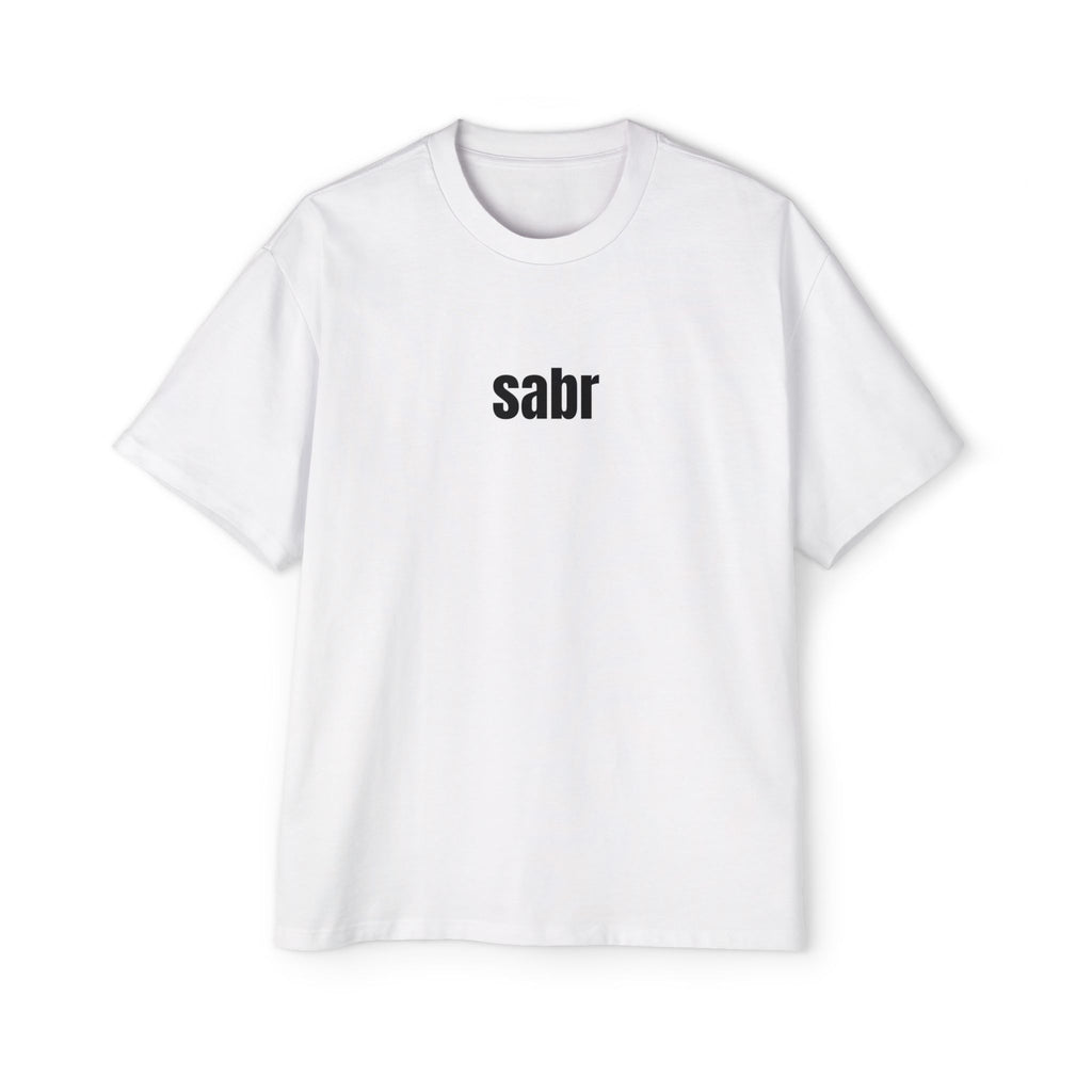 SABR™ Heavy Oversized Tee – Premium 100% Cotton Streetwear