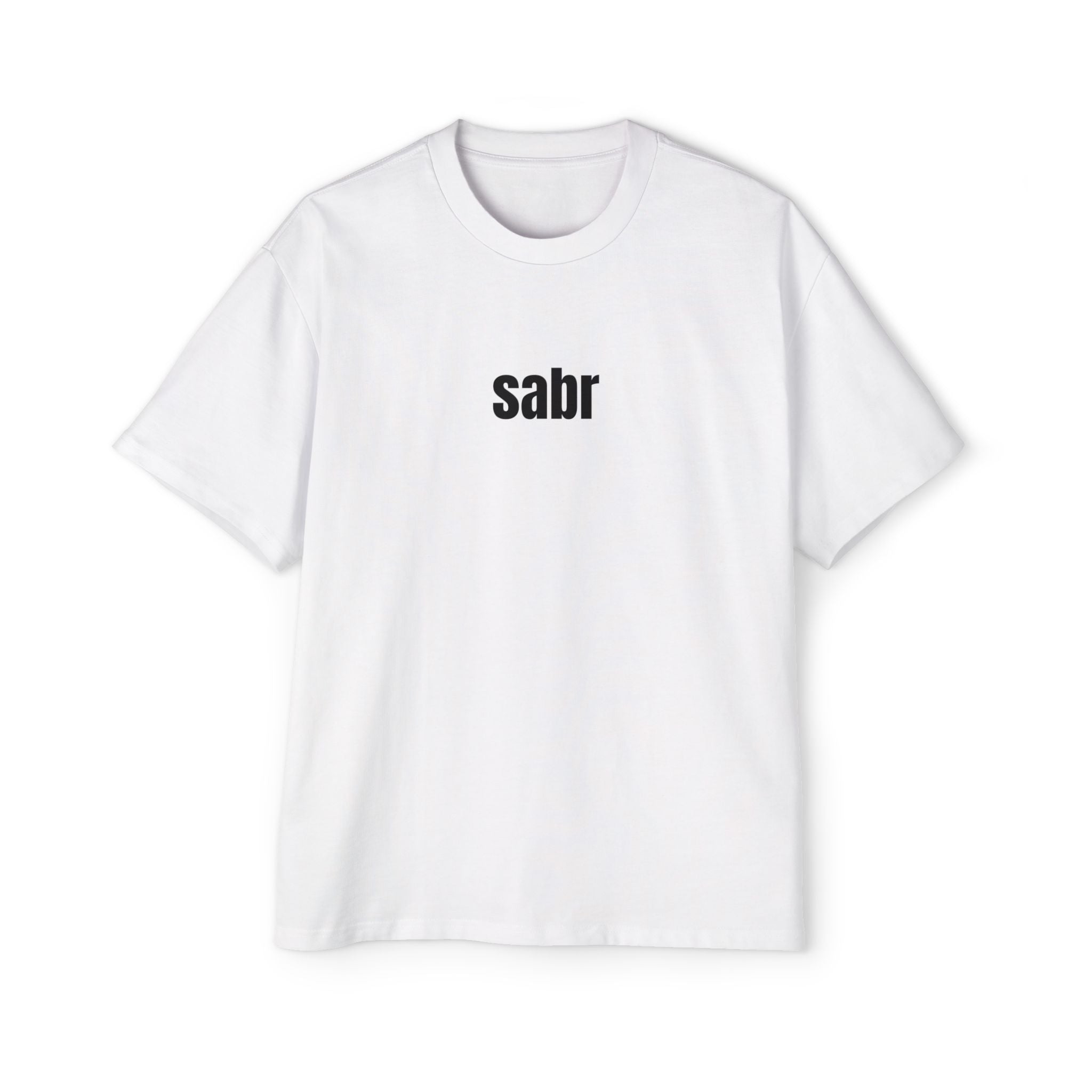 SABR™ Heavy Oversized Tee – Premium 100% Cotton Streetwear