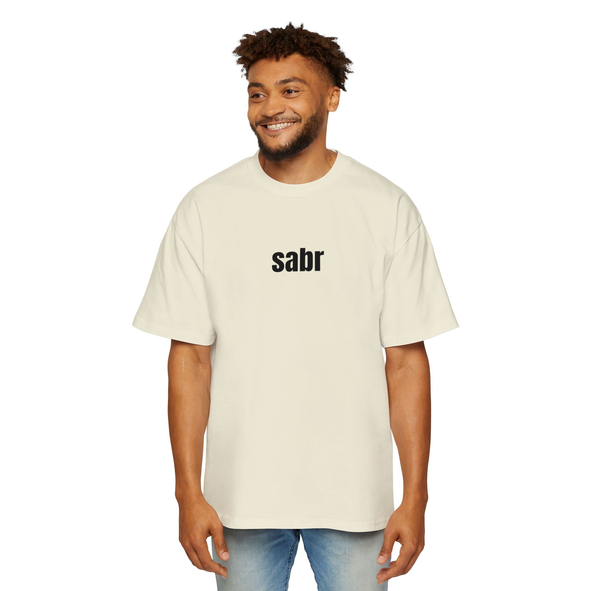SABR™ Heavy Oversized Tee – Premium 100% Cotton Streetwear