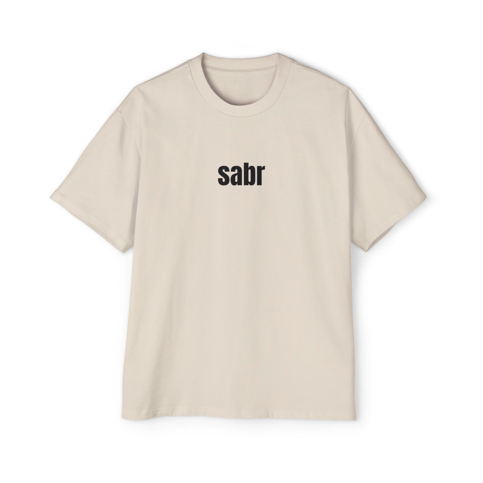 SABR™ Heavy Oversized Tee – Premium 100% Cotton Streetwear